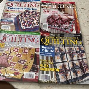 Vintage Better Homes & Garden Magazine Set 4.  Please see pictures for details